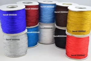 0.8mm Knot Nylon Cord Shamballa Macrame Beading Kumihimo String 145 Yards Cord Knot Shamballa Macrame Bead Beading Size 0.8mm Thread Cord