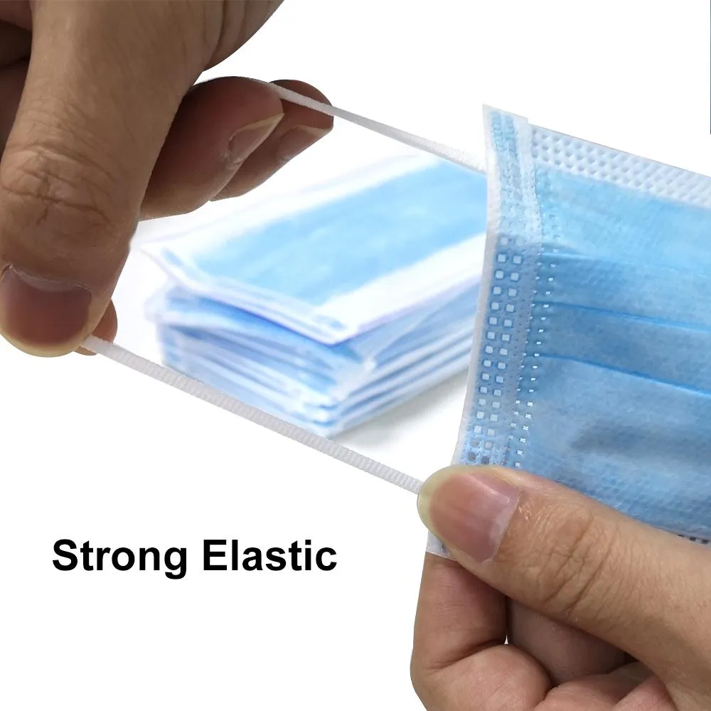 20 Pcs/bag Original Medical Surgical Disposable Masks with Meltblown cloth Professional Protection Doctors & Family Home Earloop Face Mask