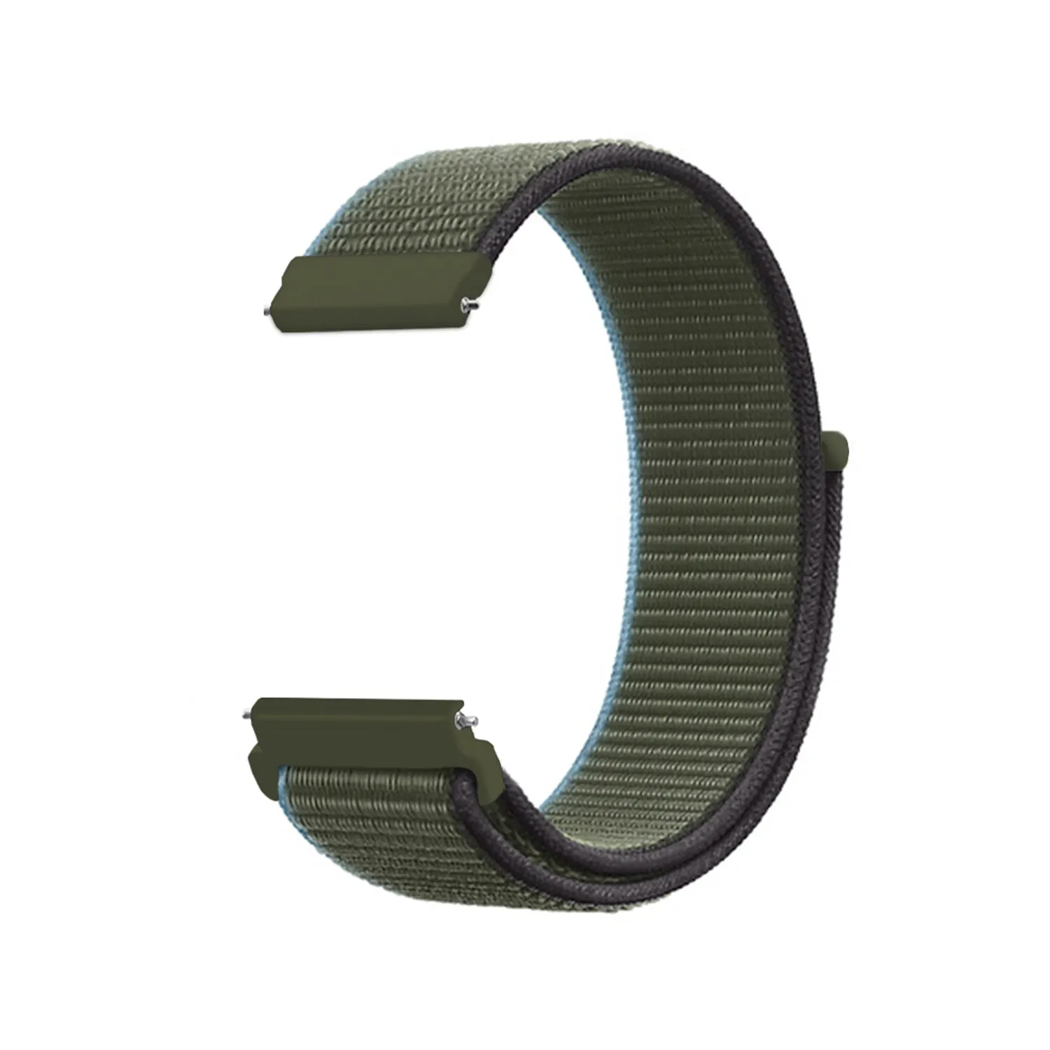 20mm SmartWatch Sport Loop Nylon Bands Spruce Aura