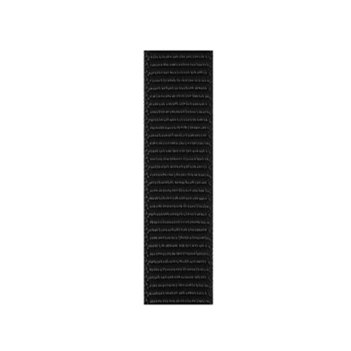 22mm SmartWatch Sport Loop Nylon Bands Jet Black