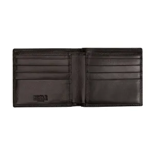 8CC Black Calf Leather Wallet