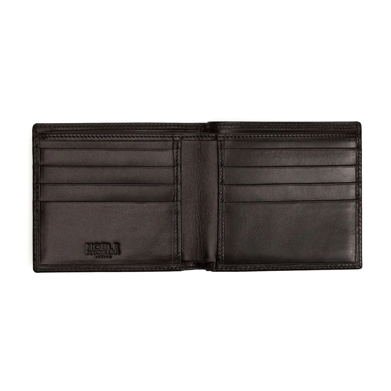 8CC Black Calf Leather Wallet