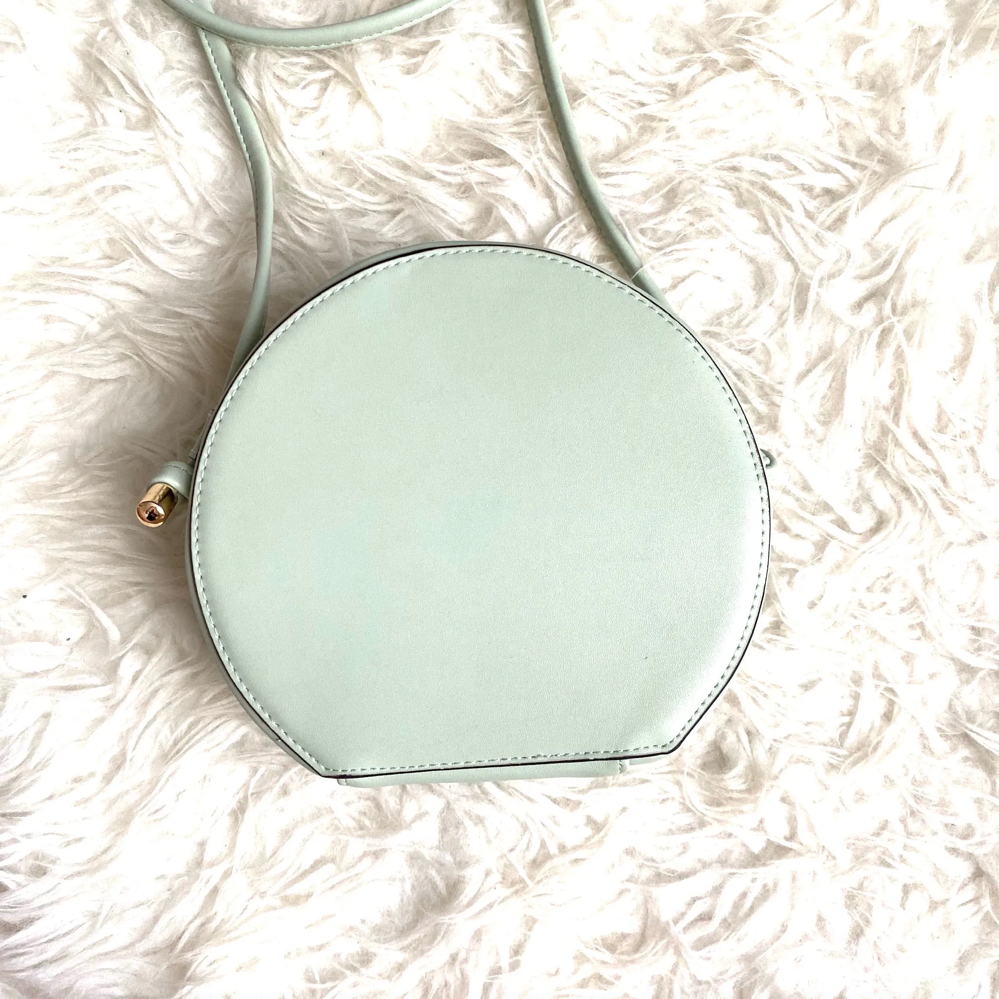 A New Day Sage Round Crossbody Bag NWT