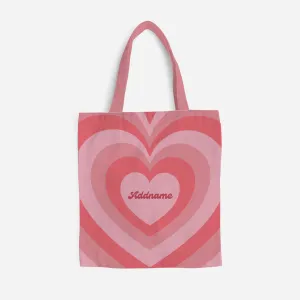 Affection Series Full Print Tote Bag - Blossom