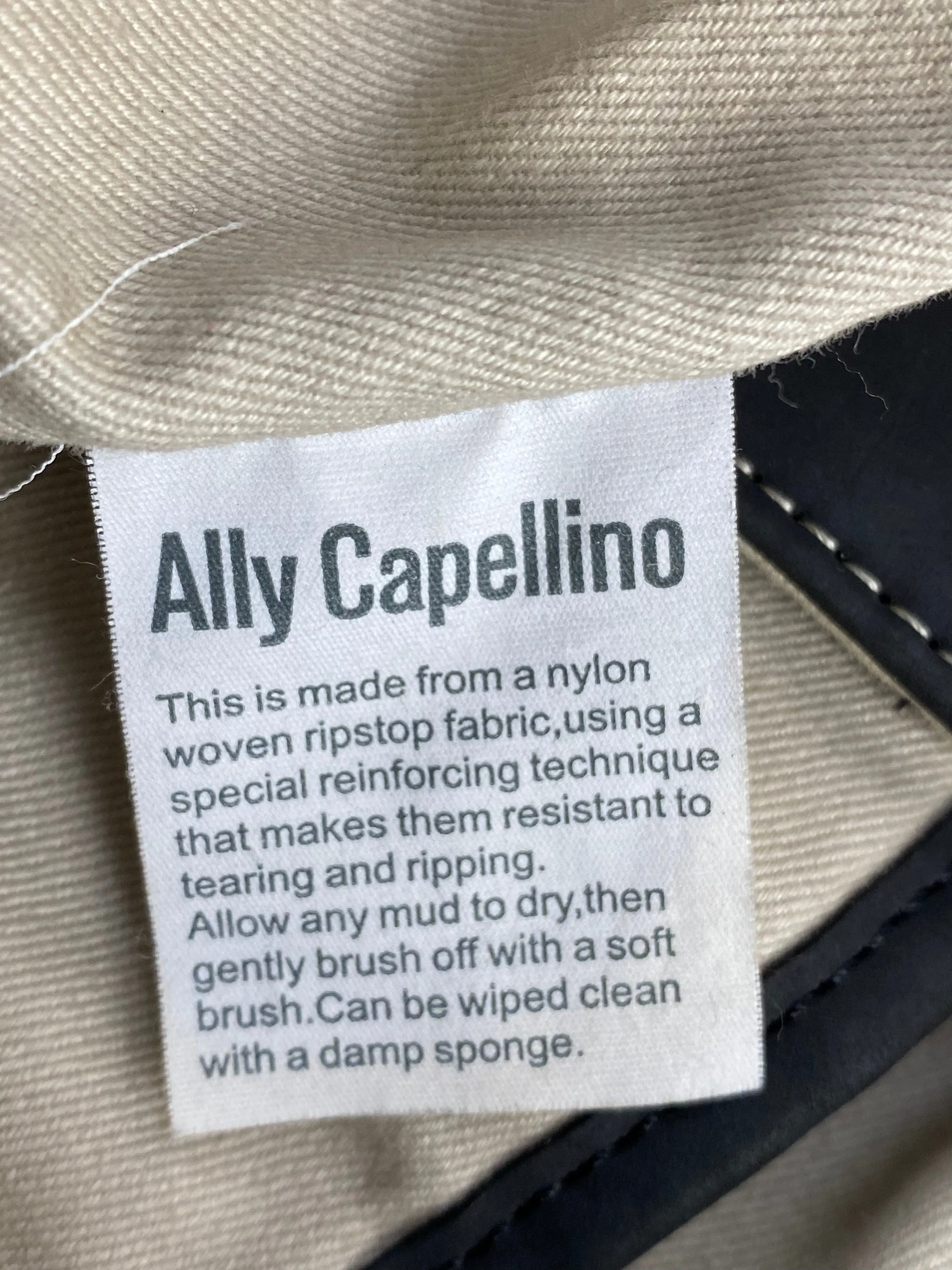 Ally Capellino Grey Backpack