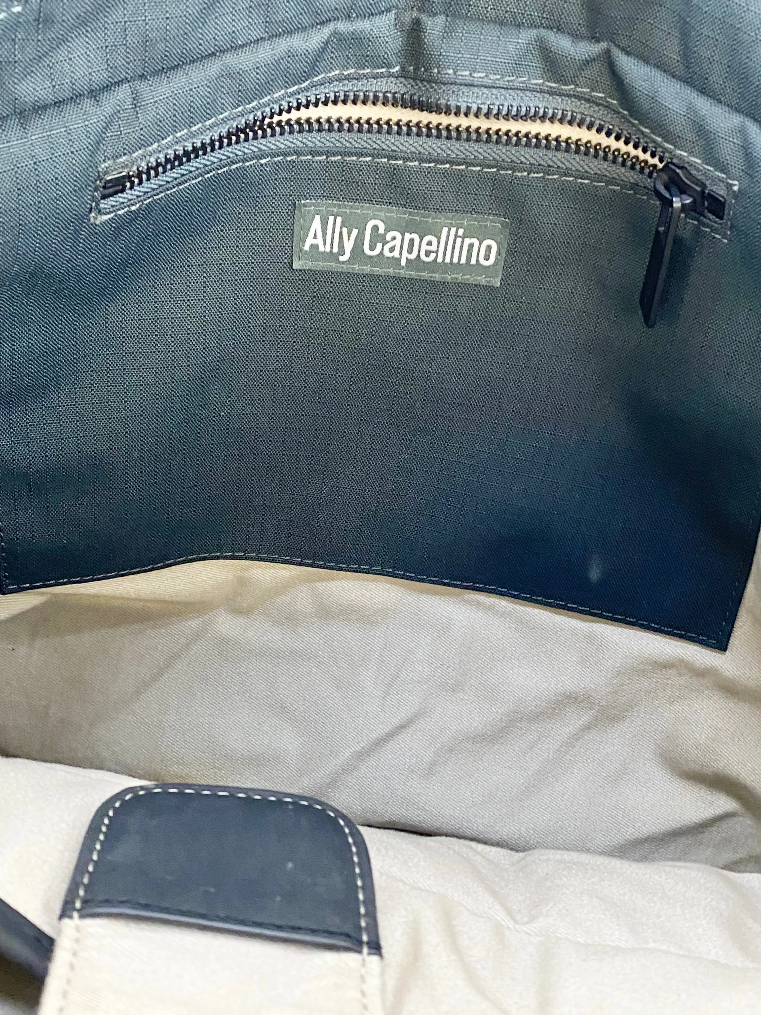 Ally Capellino Grey Backpack