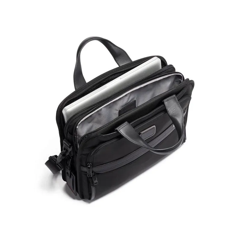 Alpha Triple Compartment Brief - Black