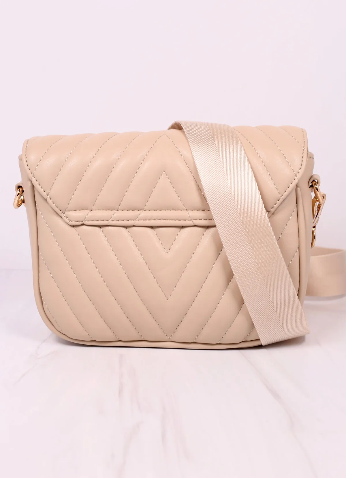 Angela Quilted Crossbody