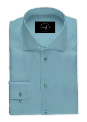 Aqua  Poplin Shirt