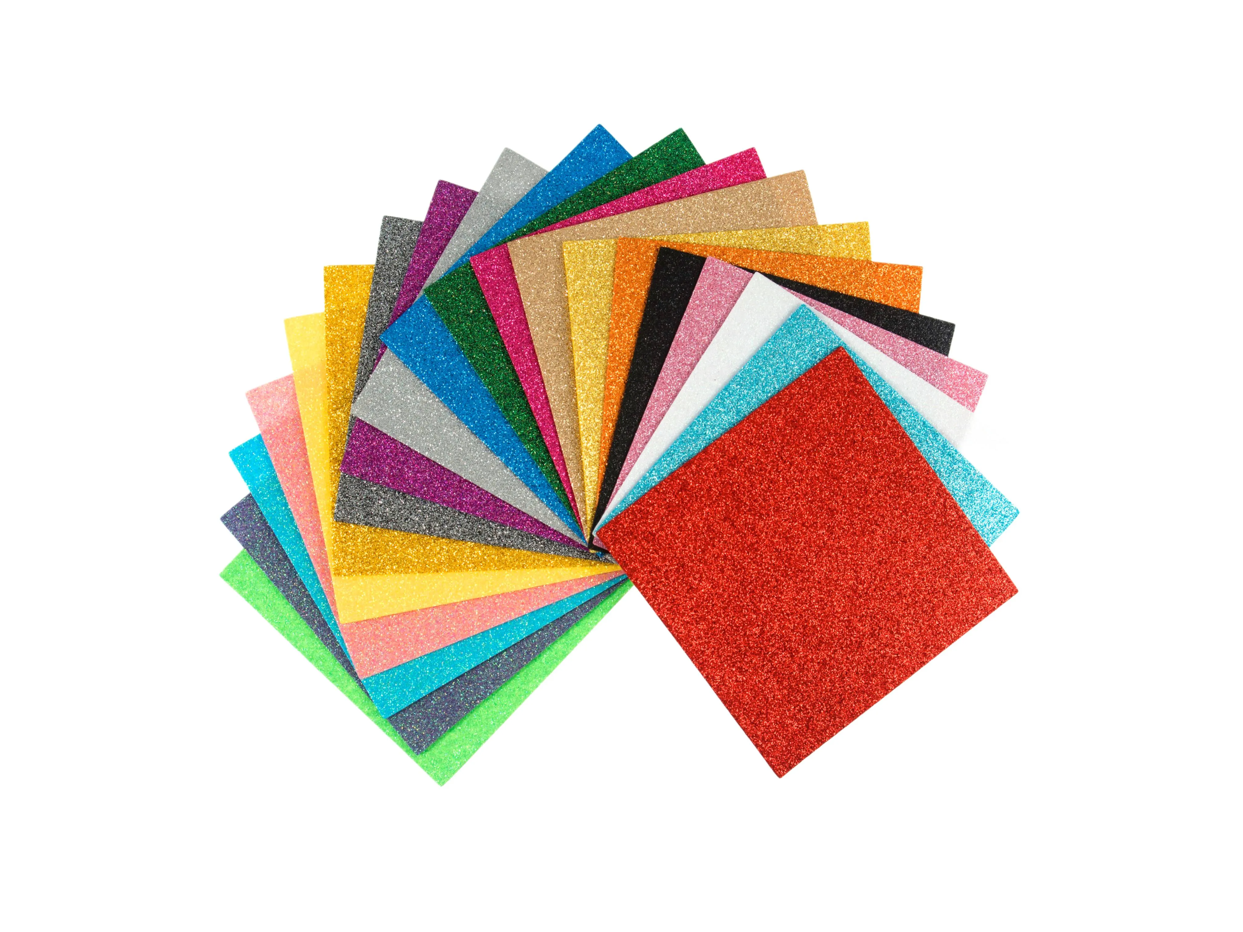 Arts & Craft Glitter Felt - Square Bundle