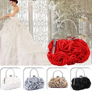 Bag Rose Flower For Casual Evening Party