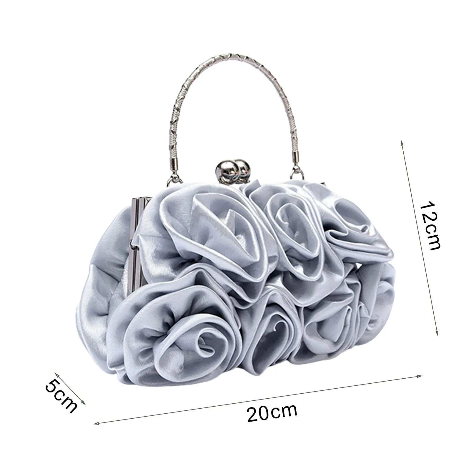 Bag Rose Flower For Casual Evening Party