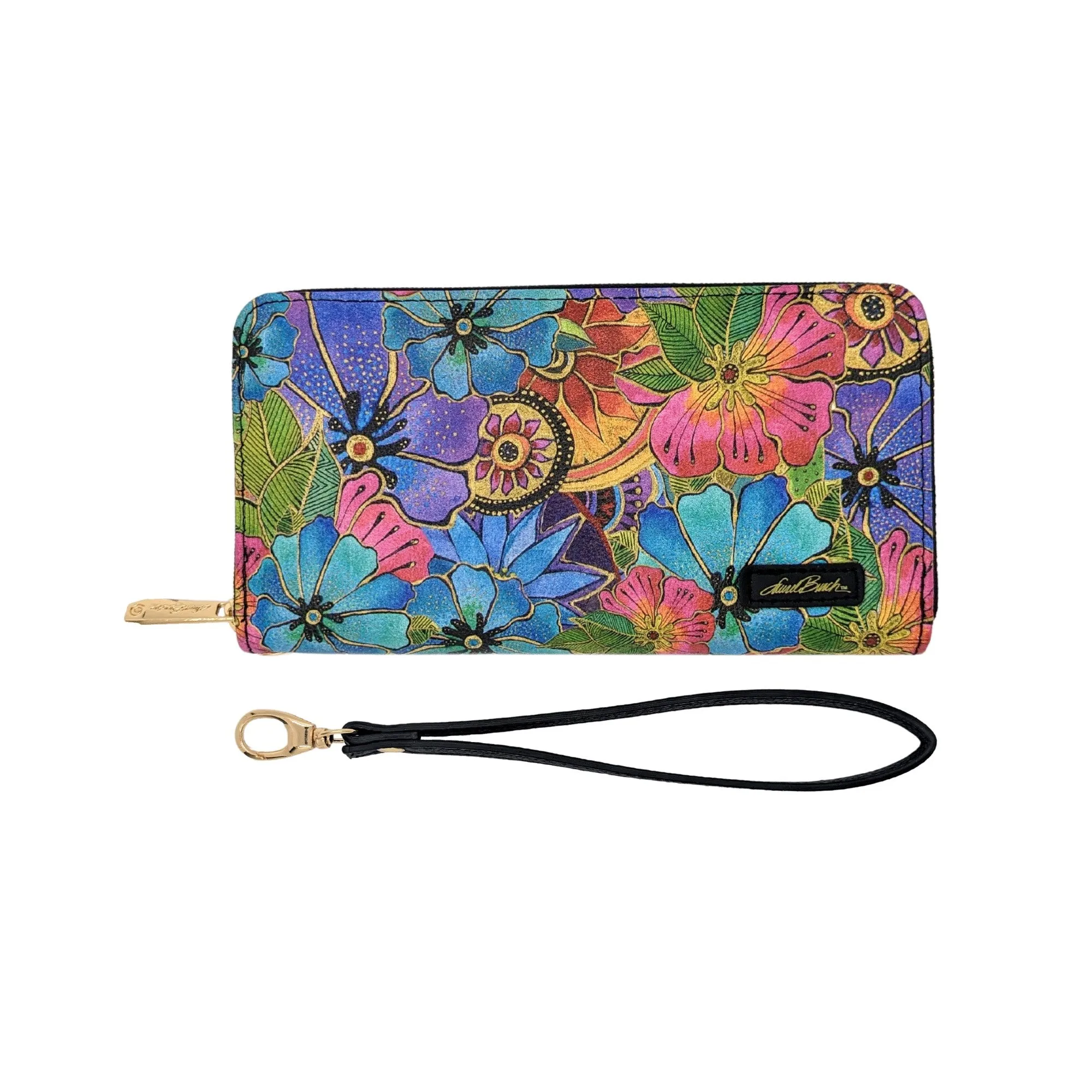 Bifold Wallet Laurel Burch Blossoming Floral