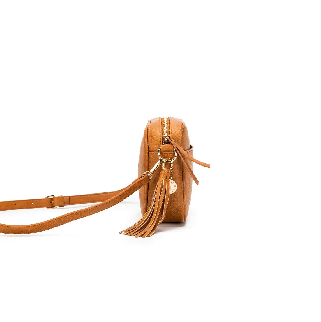 Black Caviar Designs Indie Crossbody Bag - Tan