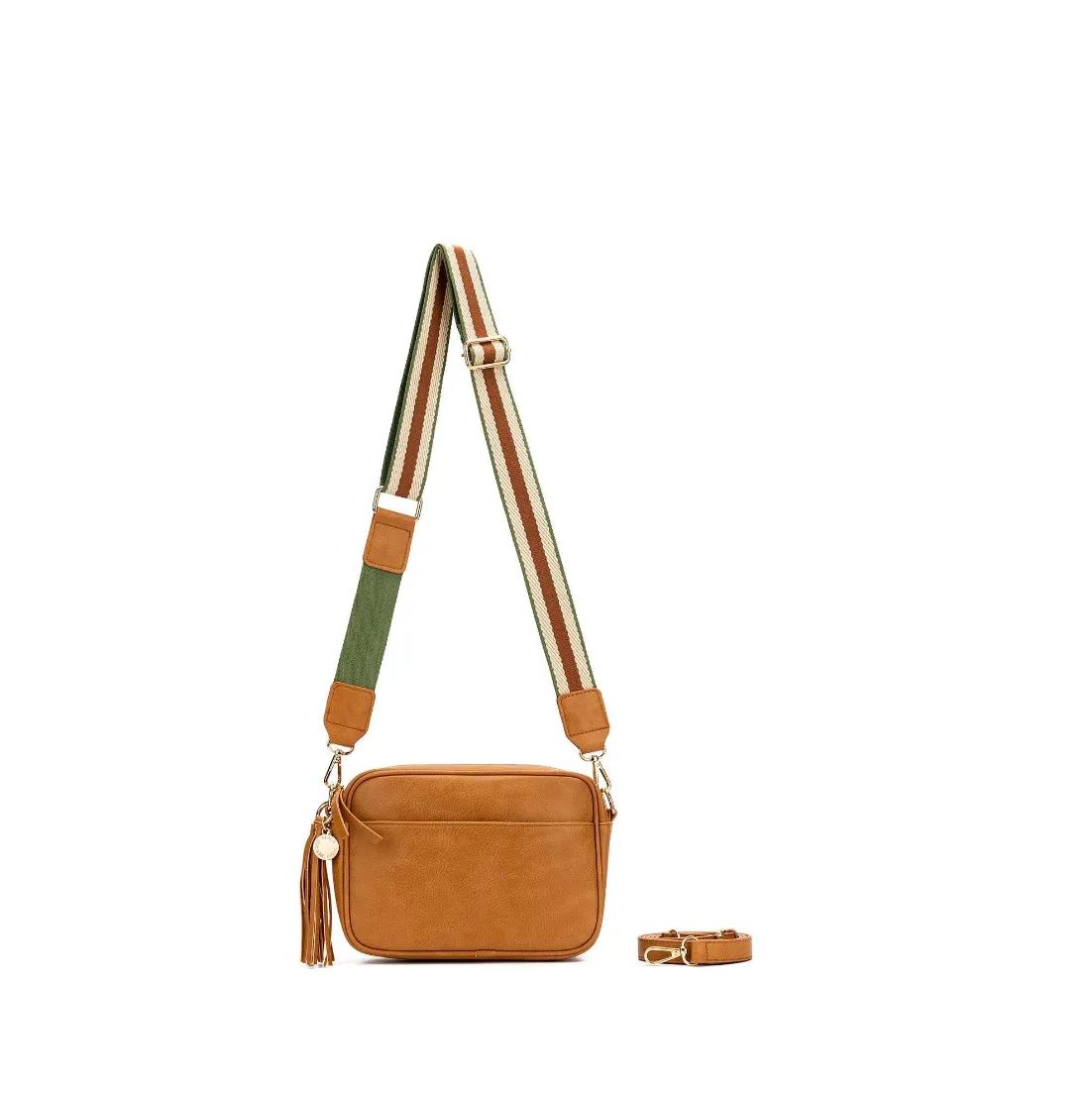 Black Caviar Designs Indie Crossbody Bag - Tan