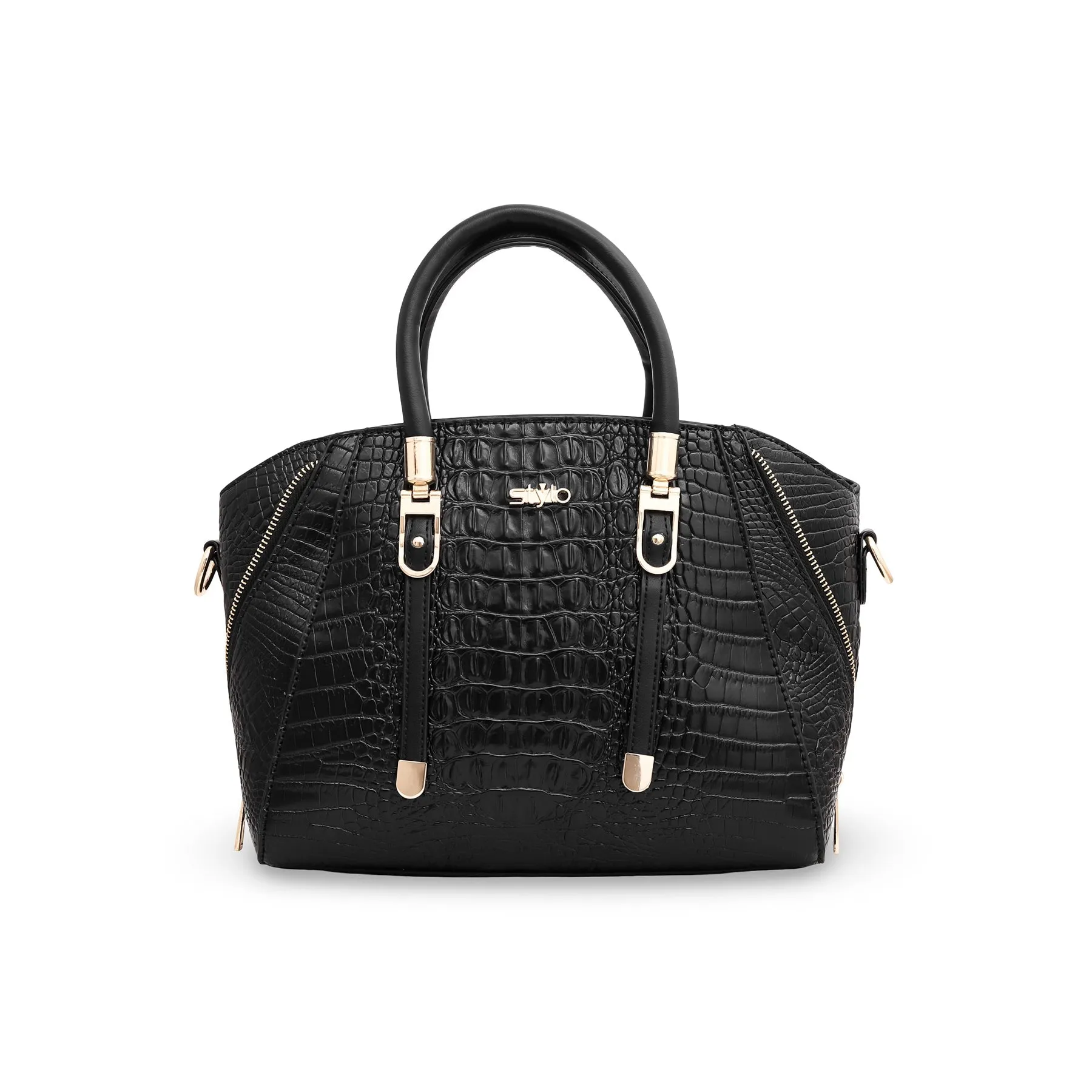 Black Formal Hand Bag P36055