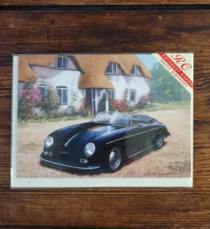 Black Porche by Kevin Walsh blank card