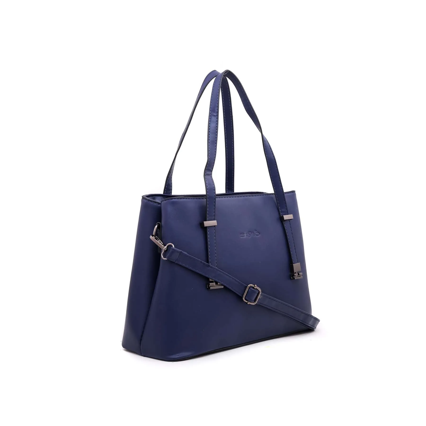 Blue Formal Hand Bag P35870