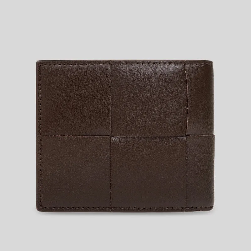 BOTTEGA VENETA Cassette Bi-Fold Wallet Brown 743004