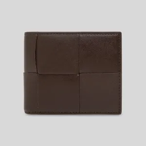 BOTTEGA VENETA Cassette Bi-Fold Wallet Brown 743004