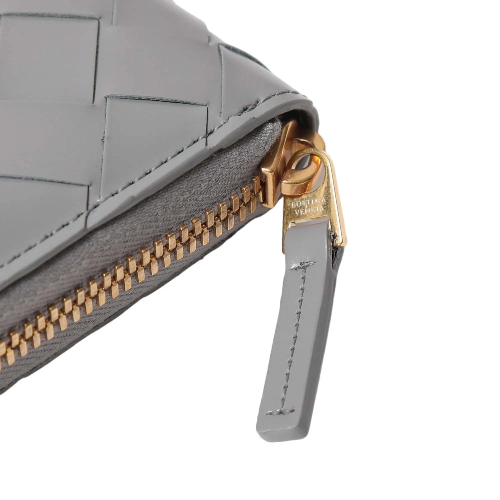 Bottega Veneta Intrecciato Zipper Wallet