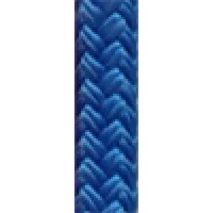 Braided Nylon Dock Line with eye-1/2" x 35' Blue