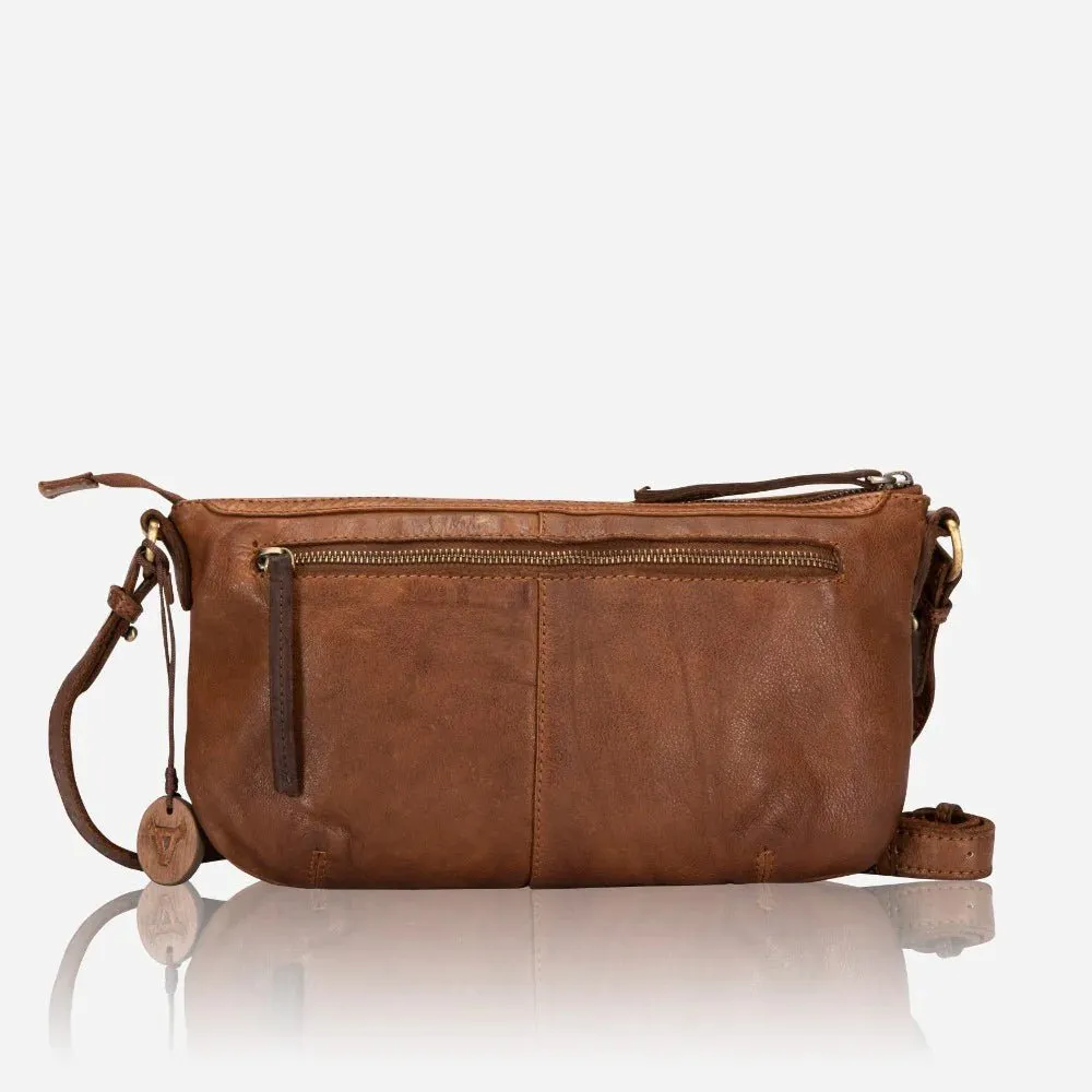 Brando Winslet Ladies Crossbody East West | Cognac