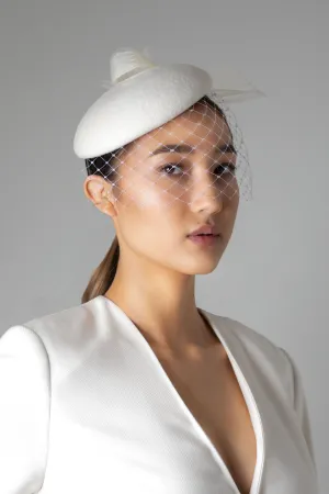 Bridal Cocktail Hat - Isla