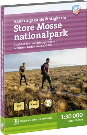 Calazo förlag Store Mosse nationalpark - vandringsguide och stigkarta NoColour | Buy Calazo förlag Store Mosse nationalpark - vandringsguide och stigkarta NoColour here | Outnorth