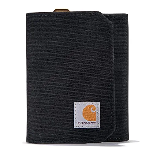 Carhartt B0000236 Men's Casual Nylon Duck Trifold Wallets, Available in Multiple Colors