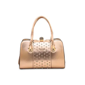 Champagne Fancy Hand Bag P35838