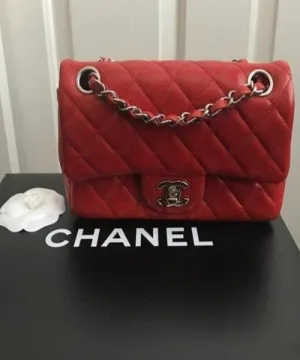 Chanel Mini Flap Bag Red