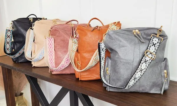 Charis Vegan Leather Backpack *More Colors