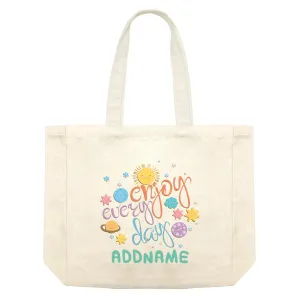 Children's Day Gift Series Enjoy Every Day Space Addname Shopping Bag