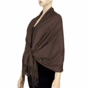 Chocolate Lightweight Pashmina