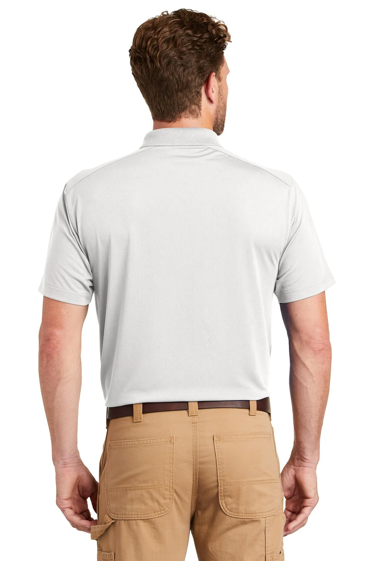 CornerStone Lightweight Polo, White