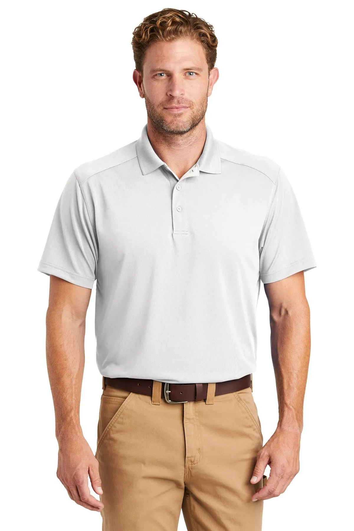 CornerStone Lightweight Polo, White