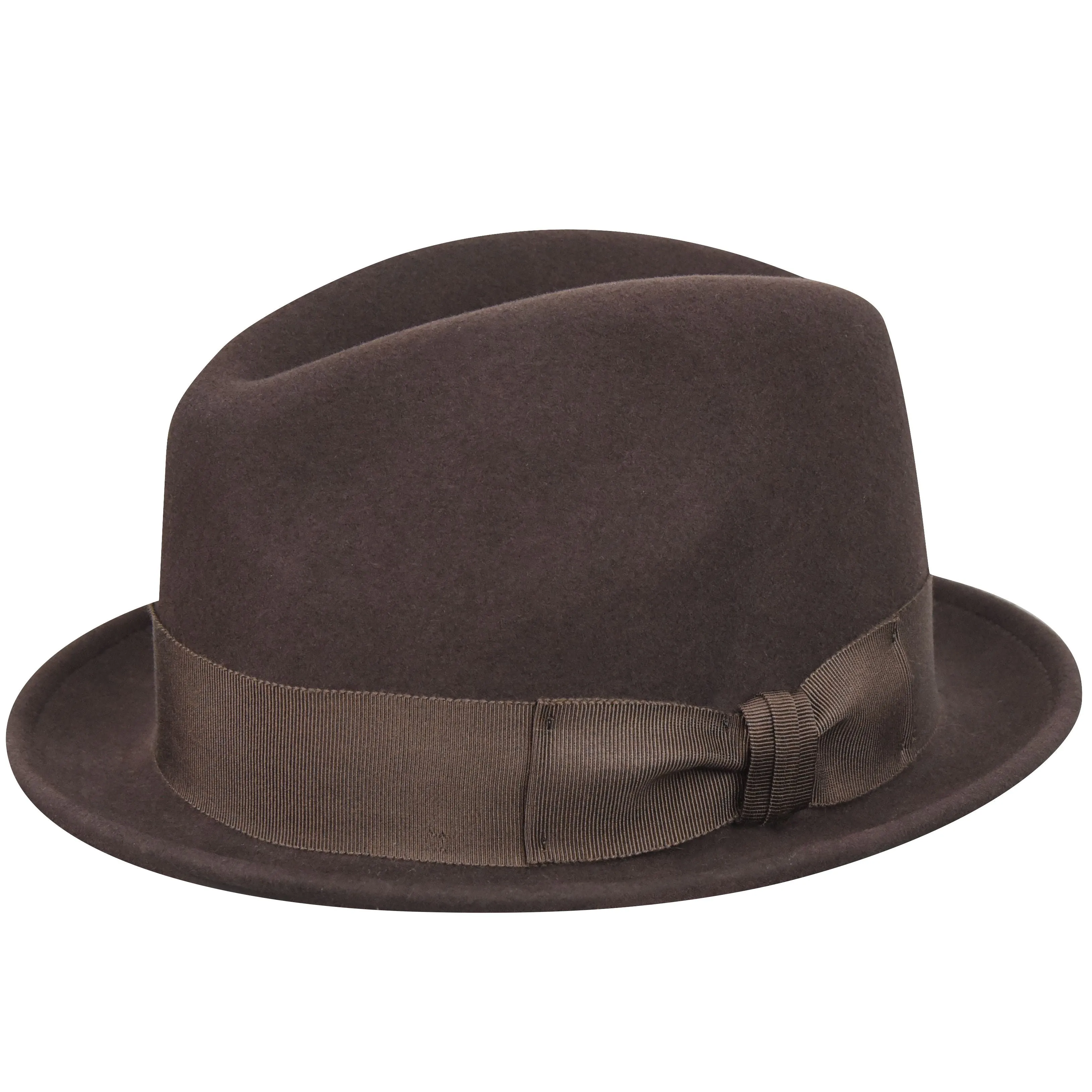 Country Gentleman Floyd Stingy Brim Wool Fedora Hat