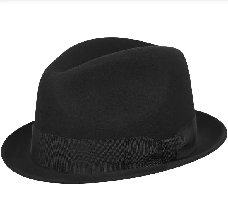 Country Gentleman Floyd Stingy Brim Wool Fedora Hat