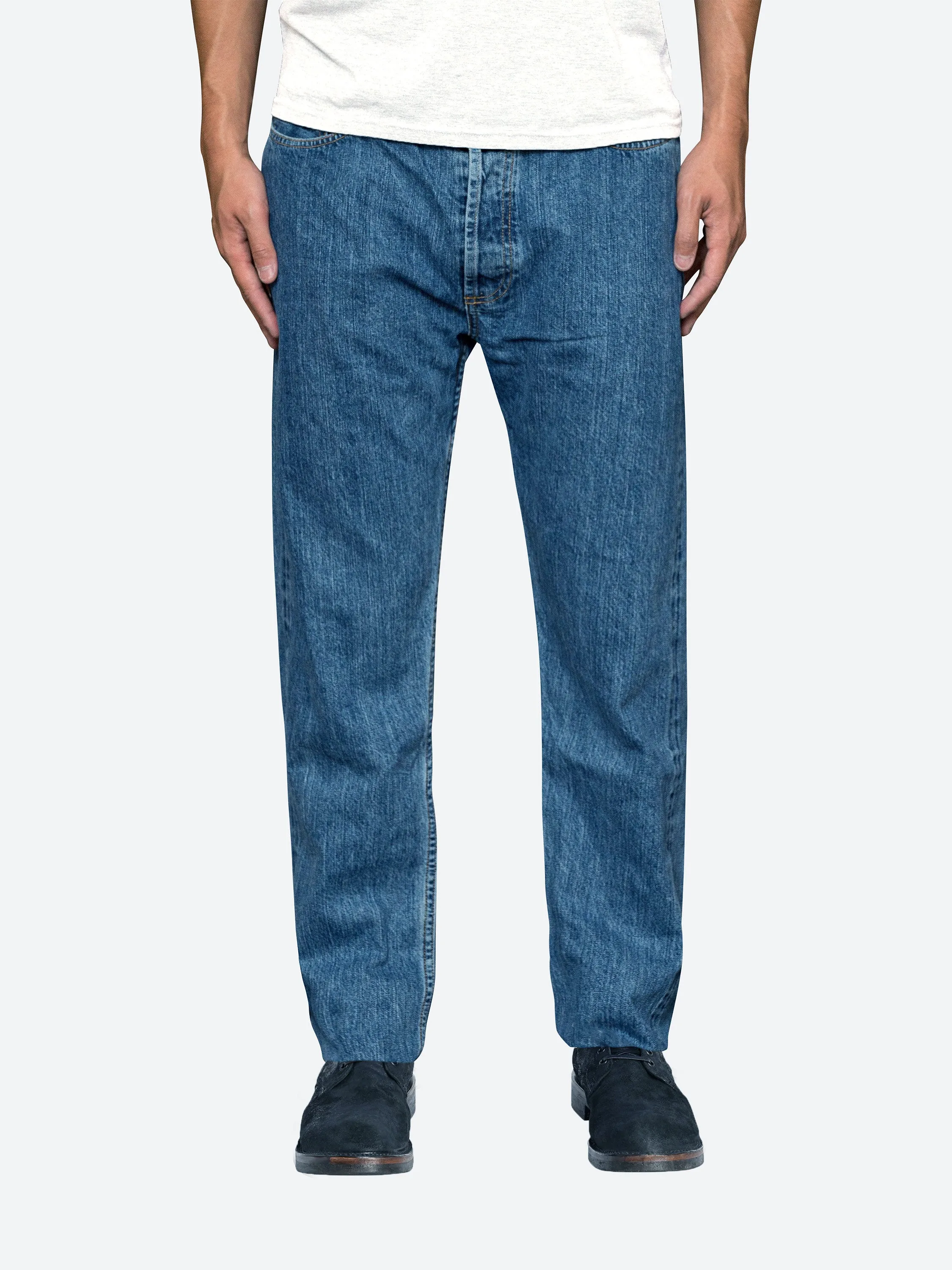 CT-101xs ~ Classic Tapered - Stonewashed Indigo Selvedge