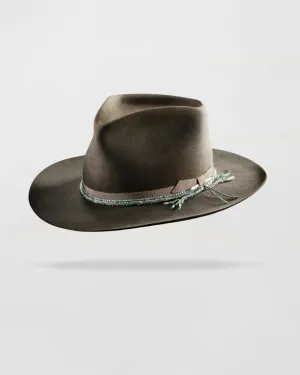 Dapper Dreams Felt Fedora Outdoor Hat in Cacao