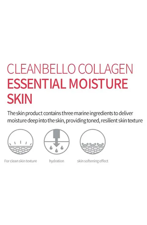 [DEOPROCE] Cleanbello Collagen Essential Moisture Skin (260Ml/8.79fl.oz)