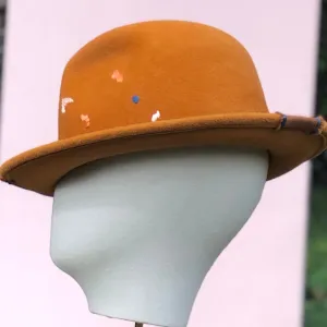 Dina Fedora in Pumpkin