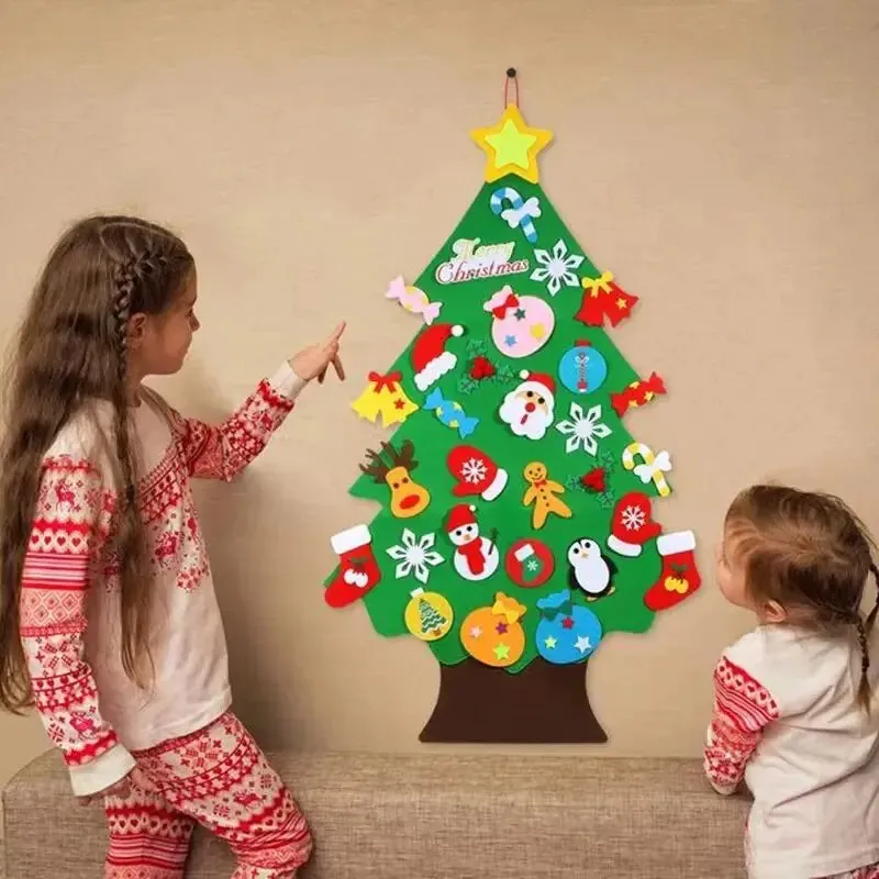 DIY Felt Christmas Tree Kit 2024