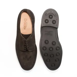 Dufferin - Brown Suede - Rubber Sole