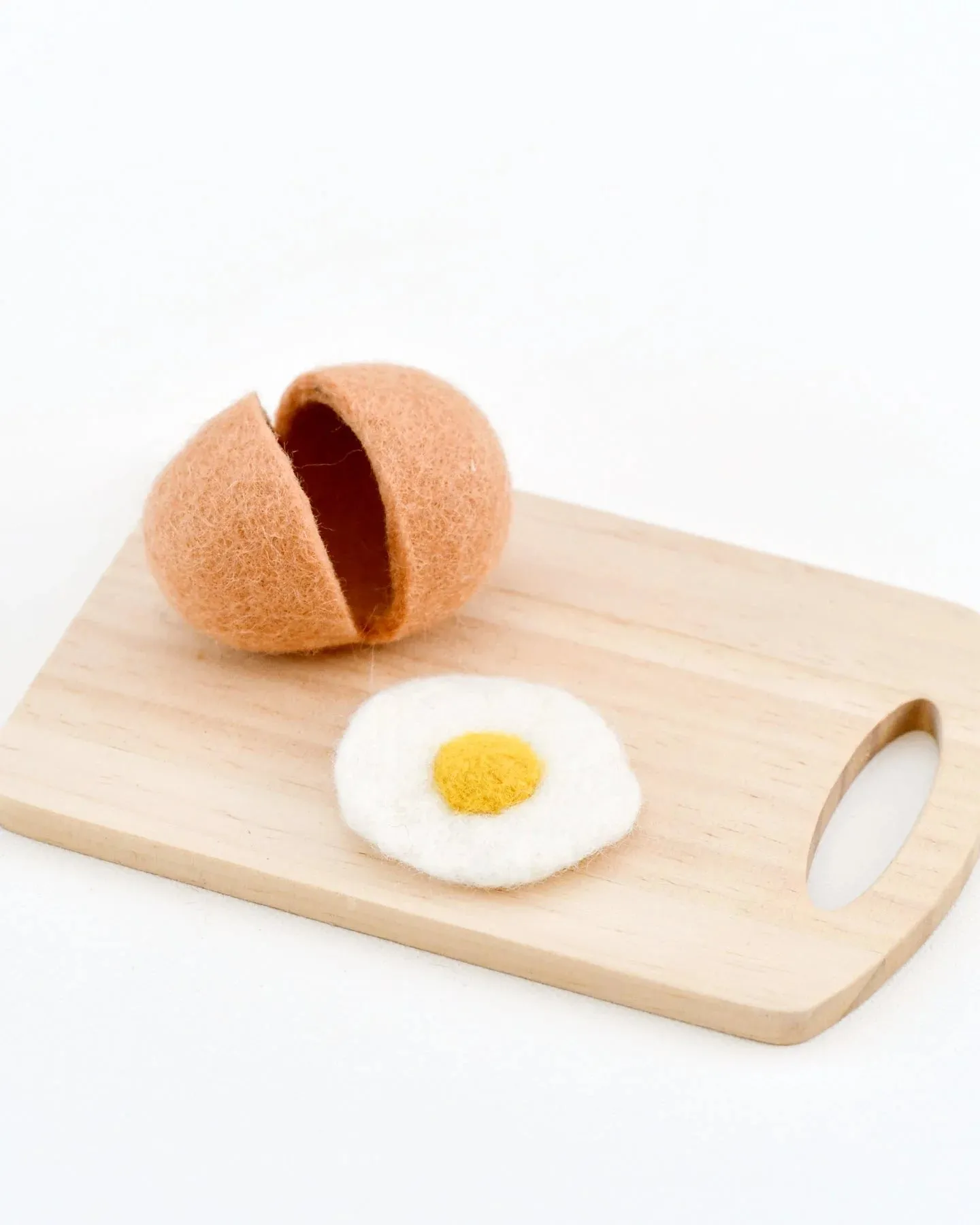 Egg (2 Pieces) Felt Play Food