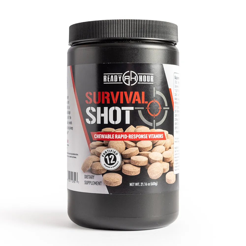 Emergency Supplement - Ready Hour Survival Shot - (30 day, 180 ct.)