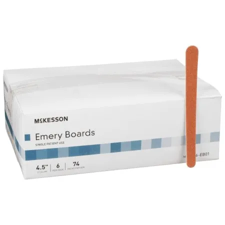 Emery Board Terra Cotta 4-1/2 Inch - McKesson Brand Mfr# 16-EB01