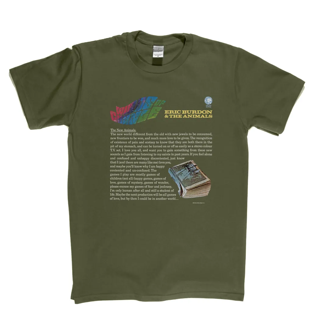 Eric Burdon And The Animals Winds Of Change T-Shirt