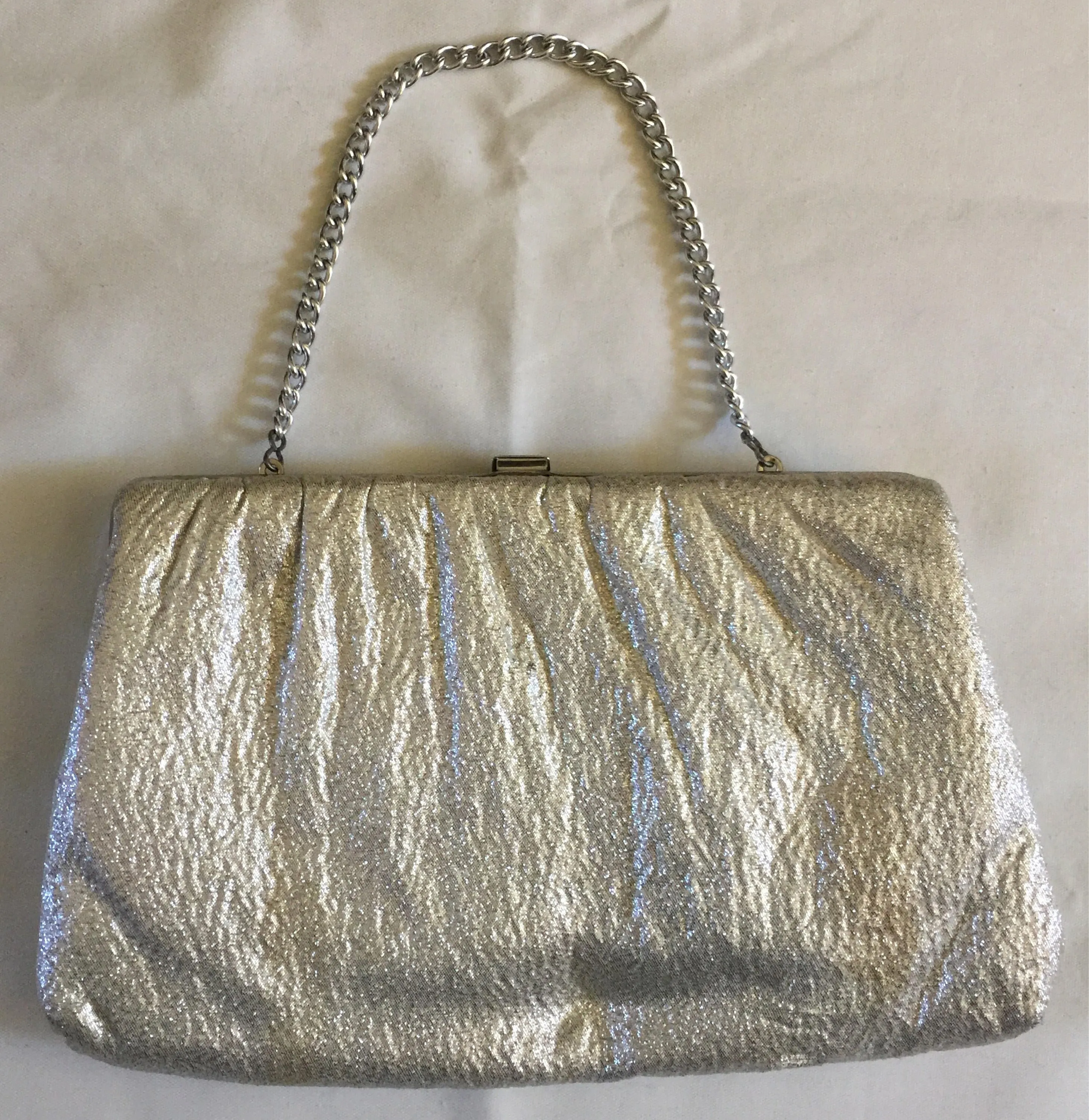 Evening Bag/ Clutch Vintage Silver Unbranded